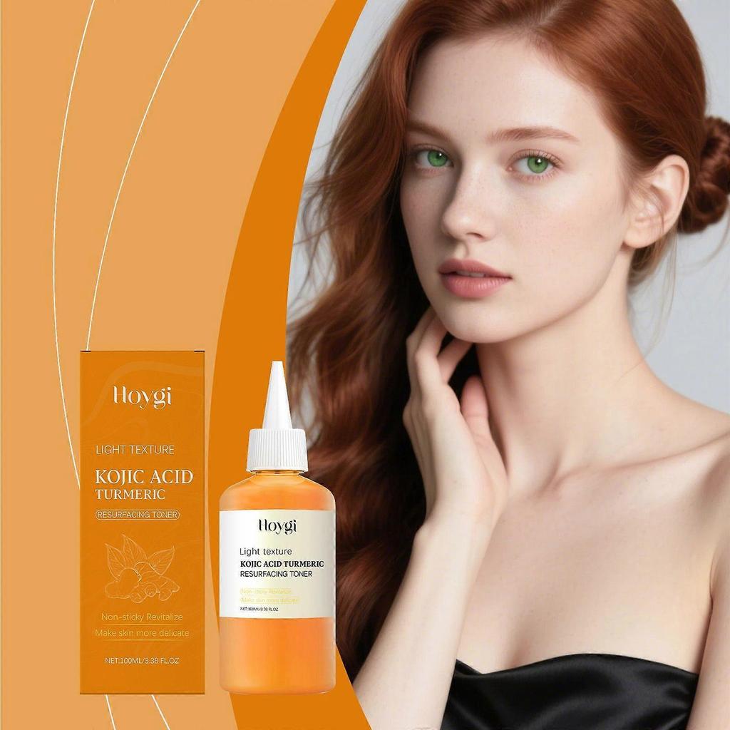Hoygi Turmeric Toner Moisturizing Water Is Refreshing, Hydrating, Non-Sticky, Skin-Friendly And Gentle, Providing Daily Care For Facial Skin
