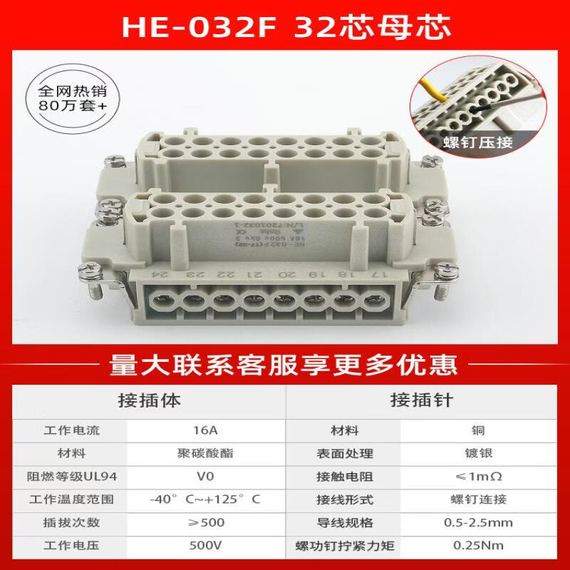 

RSRDDY Heavy-Duty Rectangular Industrial Waterproof Aviation Connector