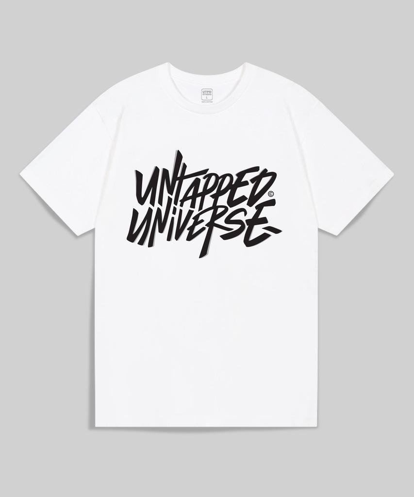 UNTAPPED STUDIO Universe Front Overlap Oversized Short Sleeve T-Shirt 4 Colors
