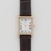 Gentle Frame Square Leather Watch_Gold/Brown GENTLE FRAME