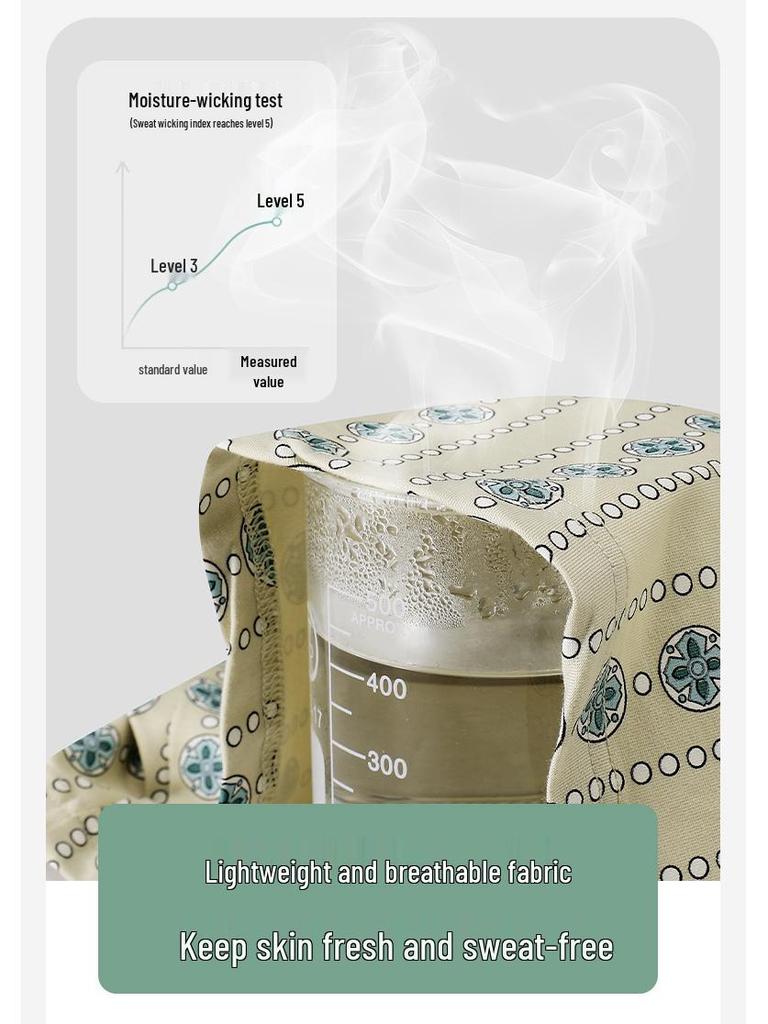 2025 Women's Lycra Cotton Pajama Set - Long Sleeve & Pants for Spring/Autumn, Wearable Outside & Cozy for Home