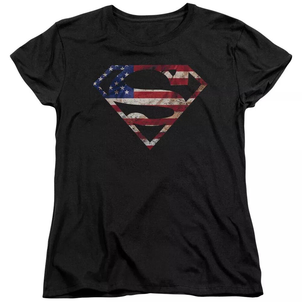 Superman  Super Patriot  Women s T-Shirt S