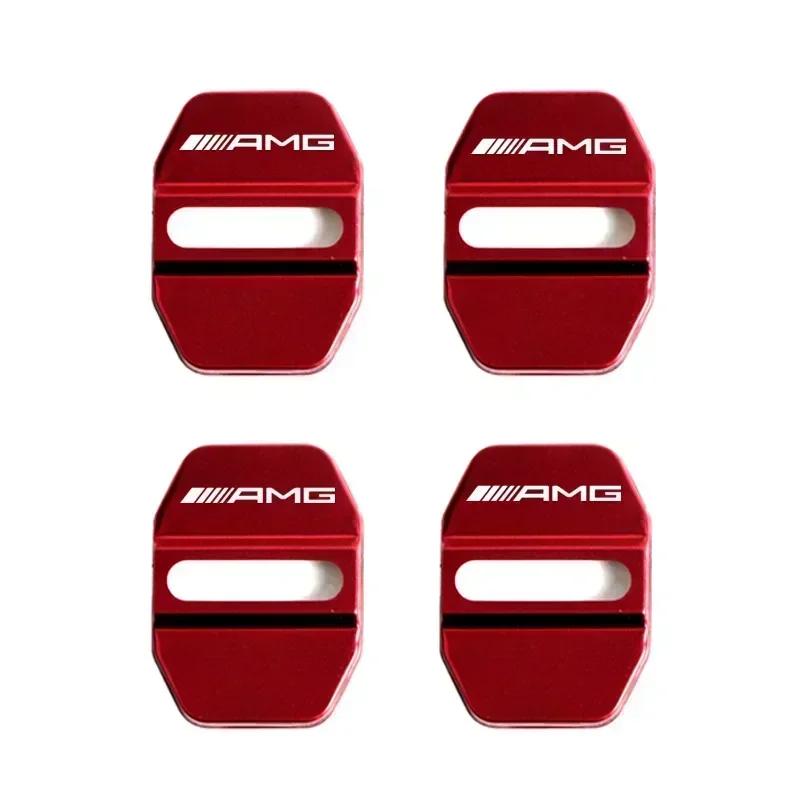 for Mercedes Benz W212 W204 W211W168 W213 W205 W210 W124 Door Lock Decoration rust protection Stainless Steel Plastic Cover