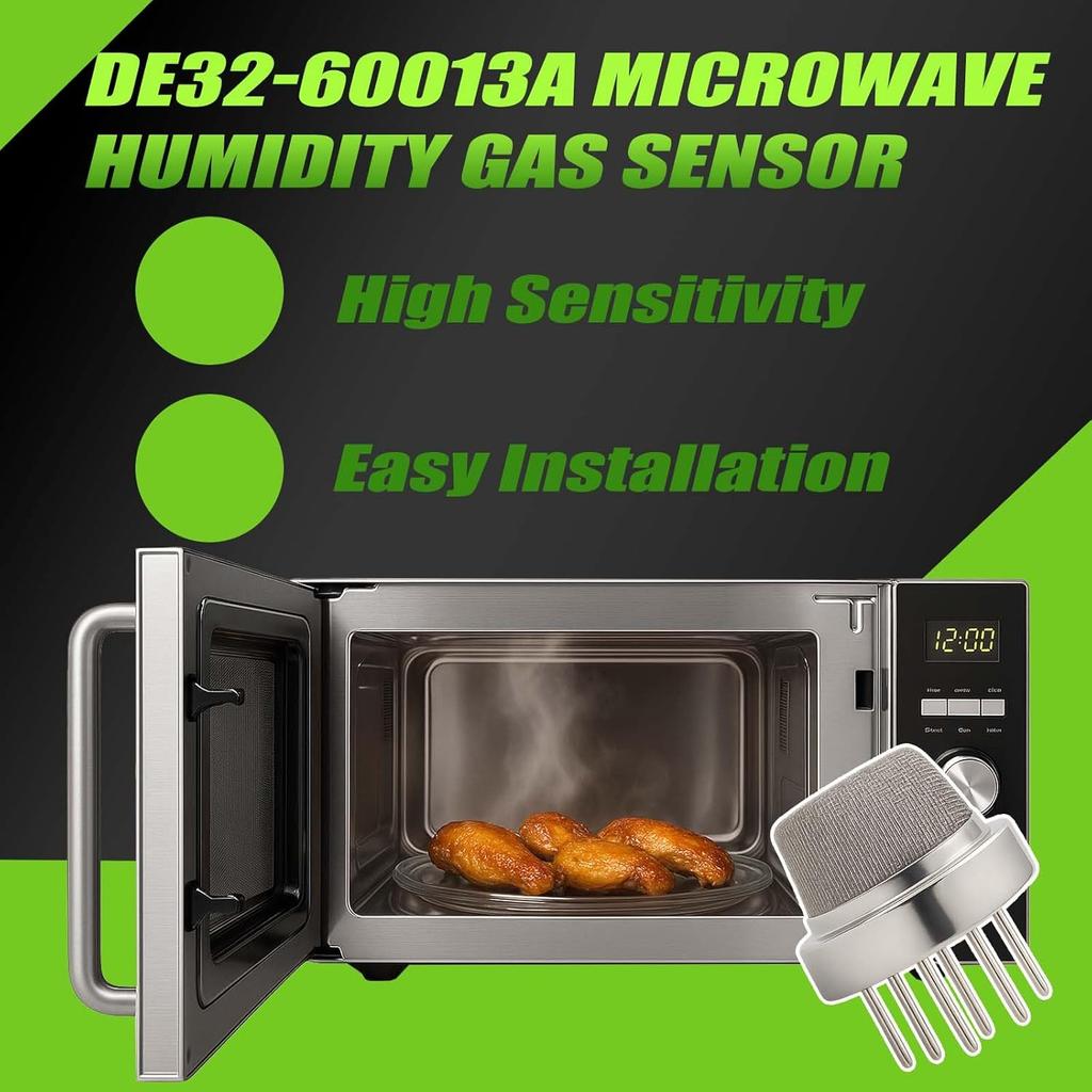 DE32-60013A Microwave Humidity Gas Sensor Fits for Samsung Microwave,Fix E-11, C-11, C-3" Fault Codes,Compatible with ME21M706BAS, ME18H704SFG,