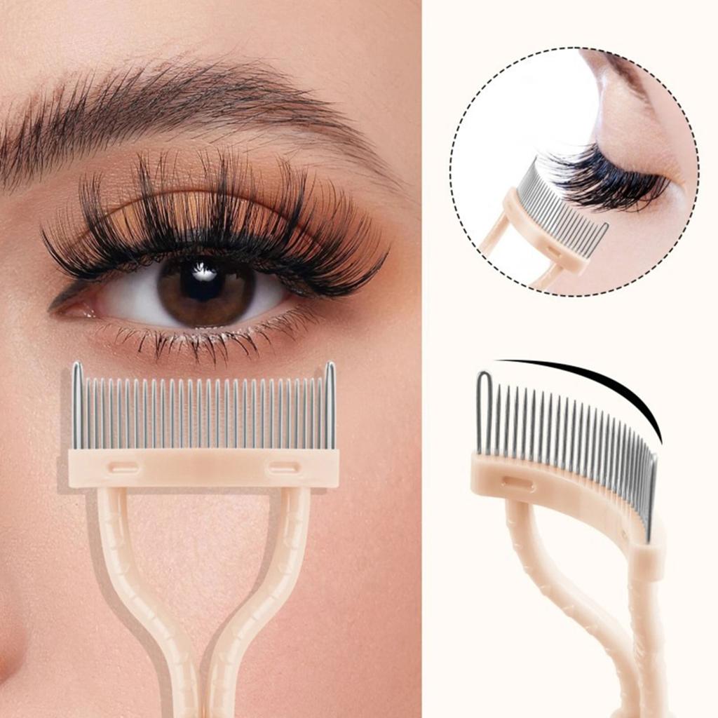 Wimpernkamm, tragbares Wimperntrennwerkzeug, Wimperndefinierer, Mascara-Kamm, Kosmetikpinsel, Werkzeug zum einfachen Trennen, effektive Augenbrauenpflegebürste