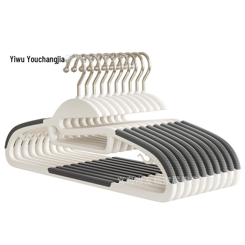 Thickened Non-Slip Traceless Sweater Hanger: Dual-Use Anti-Bump Plastic Clothes Support for Drying