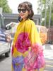 New High Quality Women Silk Scarf Sarong Beach Wrap Shawl Chiffon Floral Print Bandana Hijab Mujer Scarve Bufandas Foulard Pareo