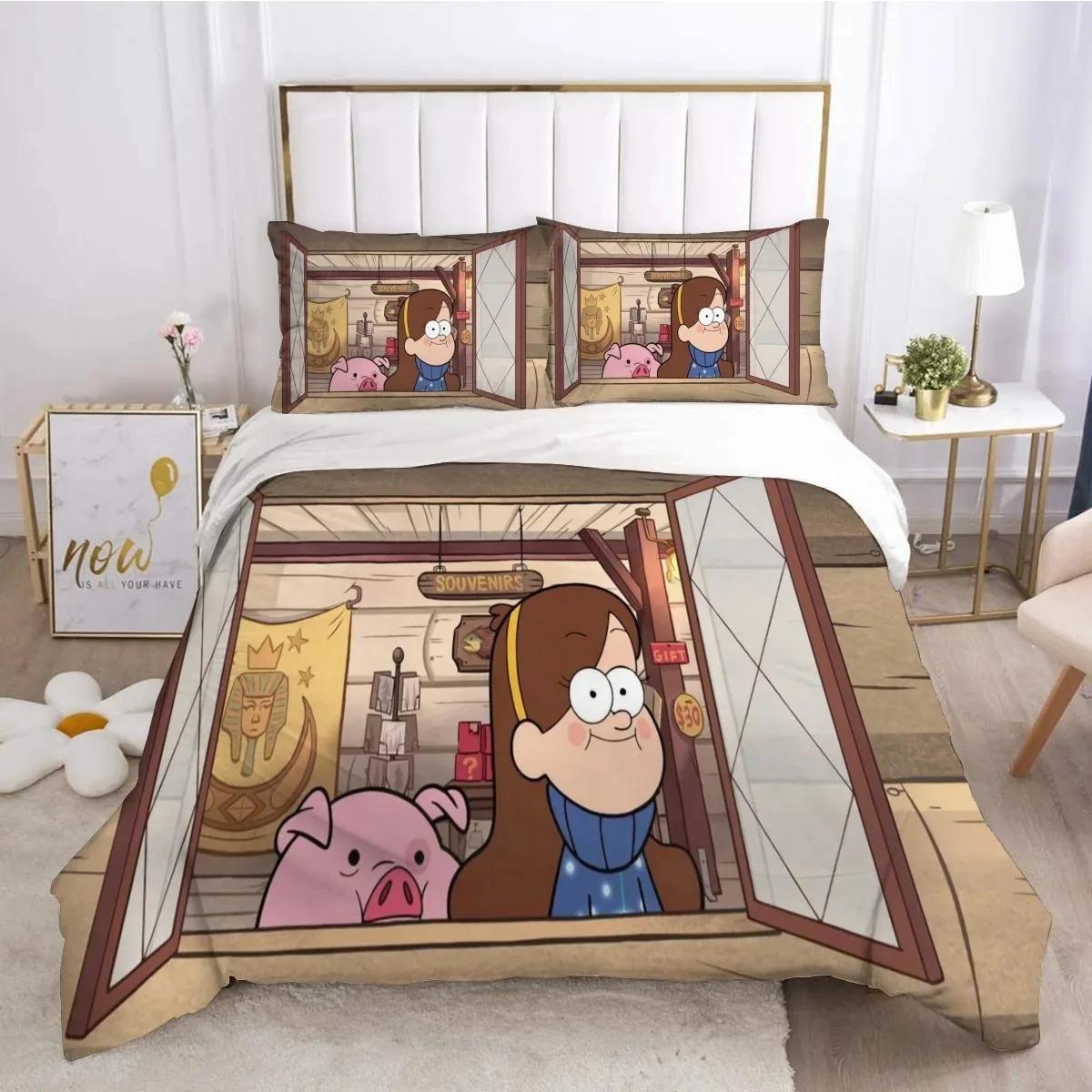3D Printed G-Gravity Falls Cartoon Bedding