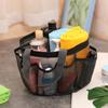 Mesh Shower Tote Bag with 7 Pockets Handle Bath Organizer Quick Dry Hanging Toiletry Bag for College Dorm Gym Bathroom