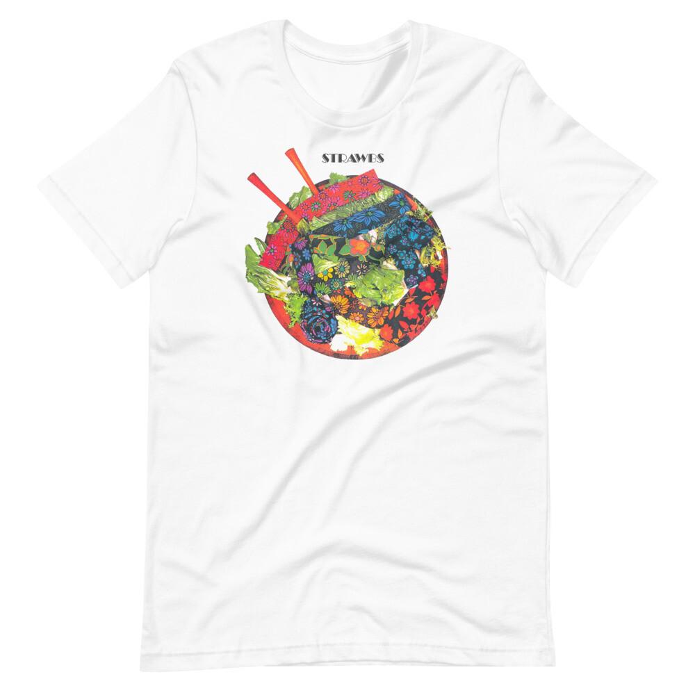 

STRAWBS White Graphic Tee Short-Sleeve Unisex T-Shirt Unisex T-Shirt XXXL