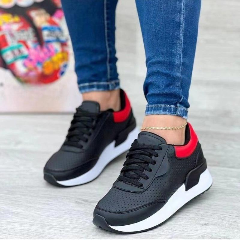 Mode 2025 NEU Damen Sommer Atmungsaktive Laufschuhe Weiche Sohle Lässige Leichte Mesh-Sneaker Trendig Synthetisch