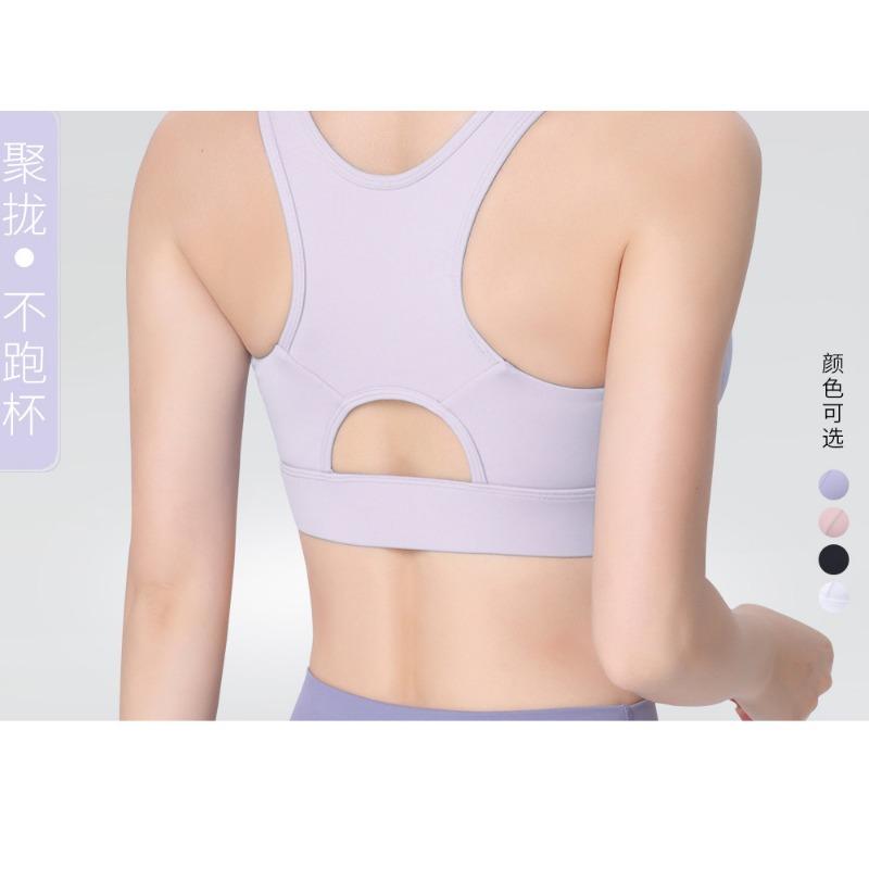 Front Zip High Impact Sports Bra Women Quick Dry Shockproof