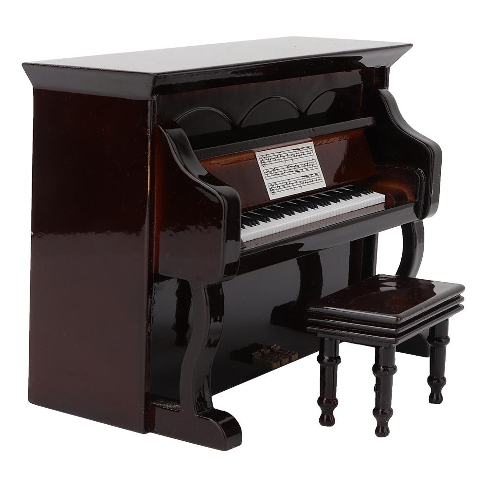 Mini Piano Model Musical Instrument Model Musical Gifts Home Decor Ornaments