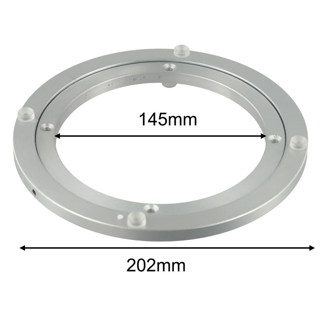 Aluminum Alloy Turntable Kitchen Dining Table Turntable Dining Room Smooth And Efficient Stainless Steel Bearings