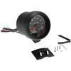 Carrfan- 3.75" Car Universal Black Tachometer Gauge White Inter Shift Light 0-8000 RPM, Only for 12V Petrol Vehicles