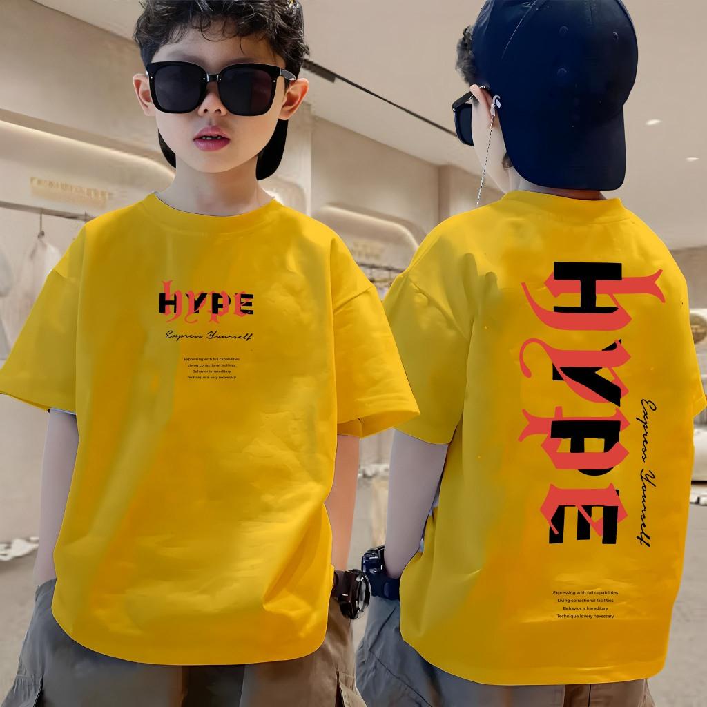 Children's fashionable casual T-shirt loose and comfortable versatile top