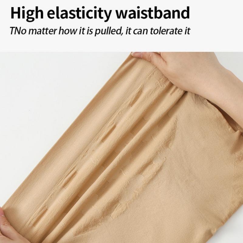 Maternity Högmidjade Underkläder Mage-Stödjande Formande Shorts