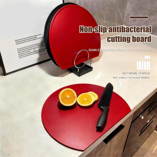 Double-Sided Chopping Board, Food-Grade Bendable Cutting Board for Fruit Veggie, Non-Slip Mildew-Proof Anti-Corrosion Kitchen Mat