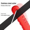 2-in-1 Lifesaving Emergency Hammer with Cutter: Car Safety & Fire Escape Tool
