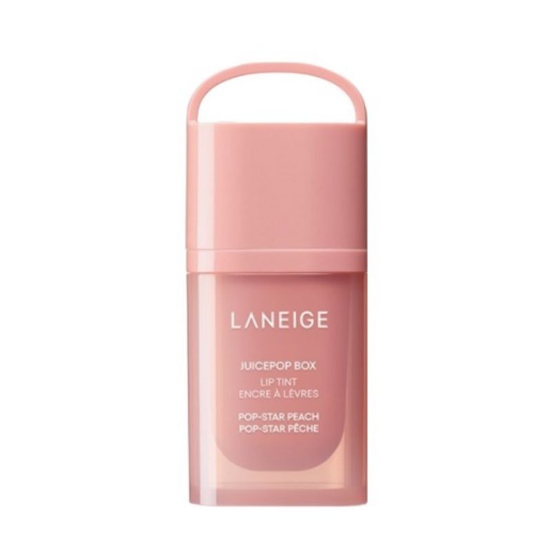 Laneige Juicy Pop Lip Tint 4.5g Moisturizing Glossy Lip Tint Long Lasting Shine Available in 4 Shades 01 Pop Star Peach