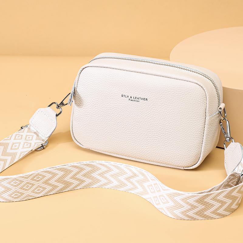 100% Koeienhuid Zacht Leer Aktetas Tas luxueus Klassiek Effen Kleur Eenvoudig Casual Grote Capaciteit Tote Enkele Schouder Handtas