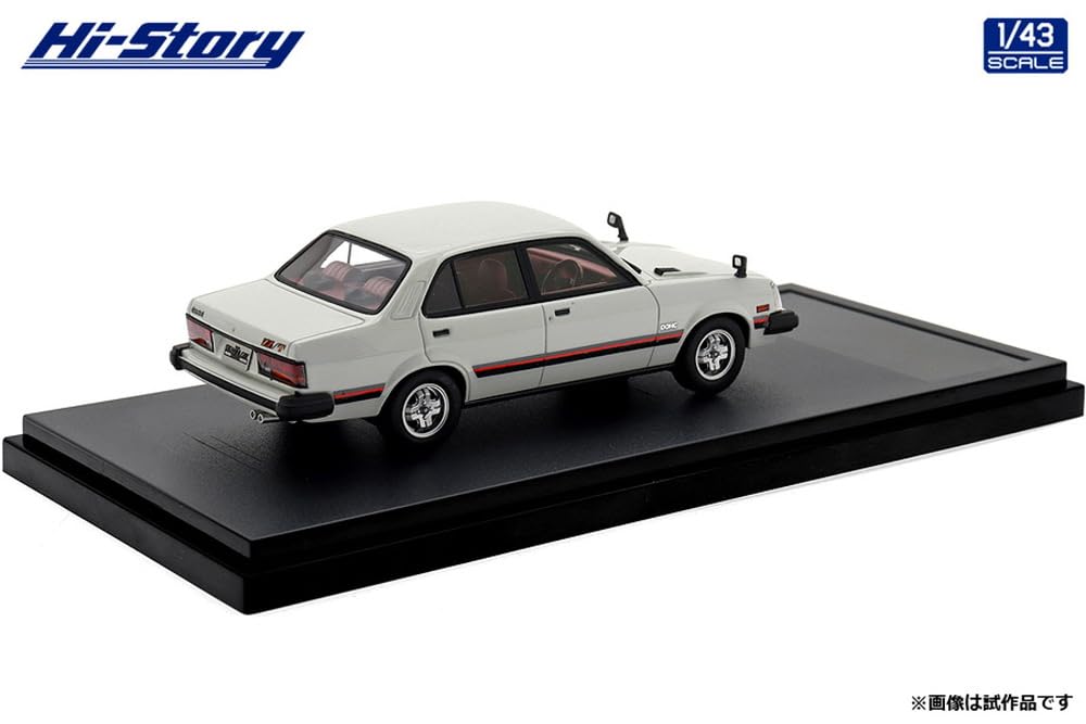 Inter Allied Hi Story ISUZU GEMINI Sedan White Finished Product HS472WH 1/43 ZZ/T (1981)