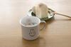 Fuji Enamel Miffy Pastel Ghost Miffy Enamel Mug, 8cm, Greige,