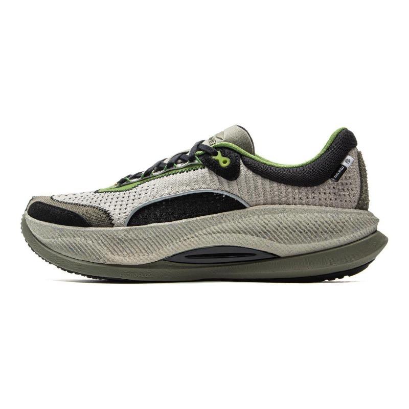 Li-Ning Yueying CRC Mens Low Top Running Shoes Dust Green AZGV053-4 43.5