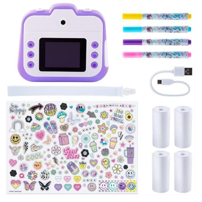 Canal Toys - Creator - Appareil Photo Instantané - Violet - CLK 056