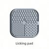 Pet Licking Food Pad Slow Food Bowl Pet Silicone Licking Pad Dog Feeding Mat