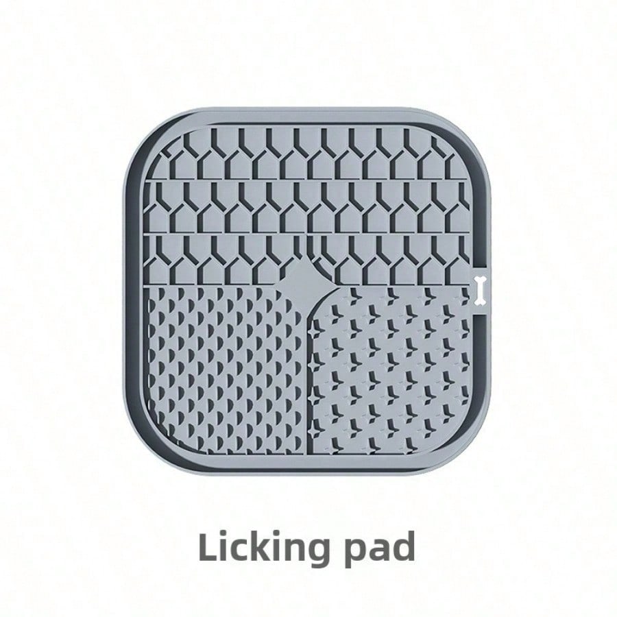 Pet Licking Food Pad Slow Food Bowl Pet Silicone Licking Pad Dog Feeding Mat