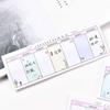 Gift Creative Kawai Stationery Cartoon N Times Sticky Notes Long Weekly Plan Note Pad Schedule Planner Wholesale 8 Styles Lovely