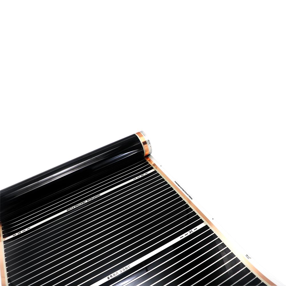 MINCO HEAT Alle Größen 400W/m² Infrarot-Heizfolie Warme Matte für Fußbodenheizungssystem Hohe Temperatur