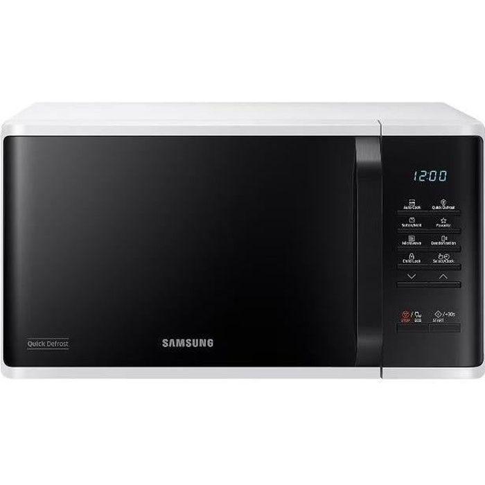 Mikrobølgeovn SAMSUNG Solo - Hvit - 23 L - 800 W - Keramisk emaljehulrom