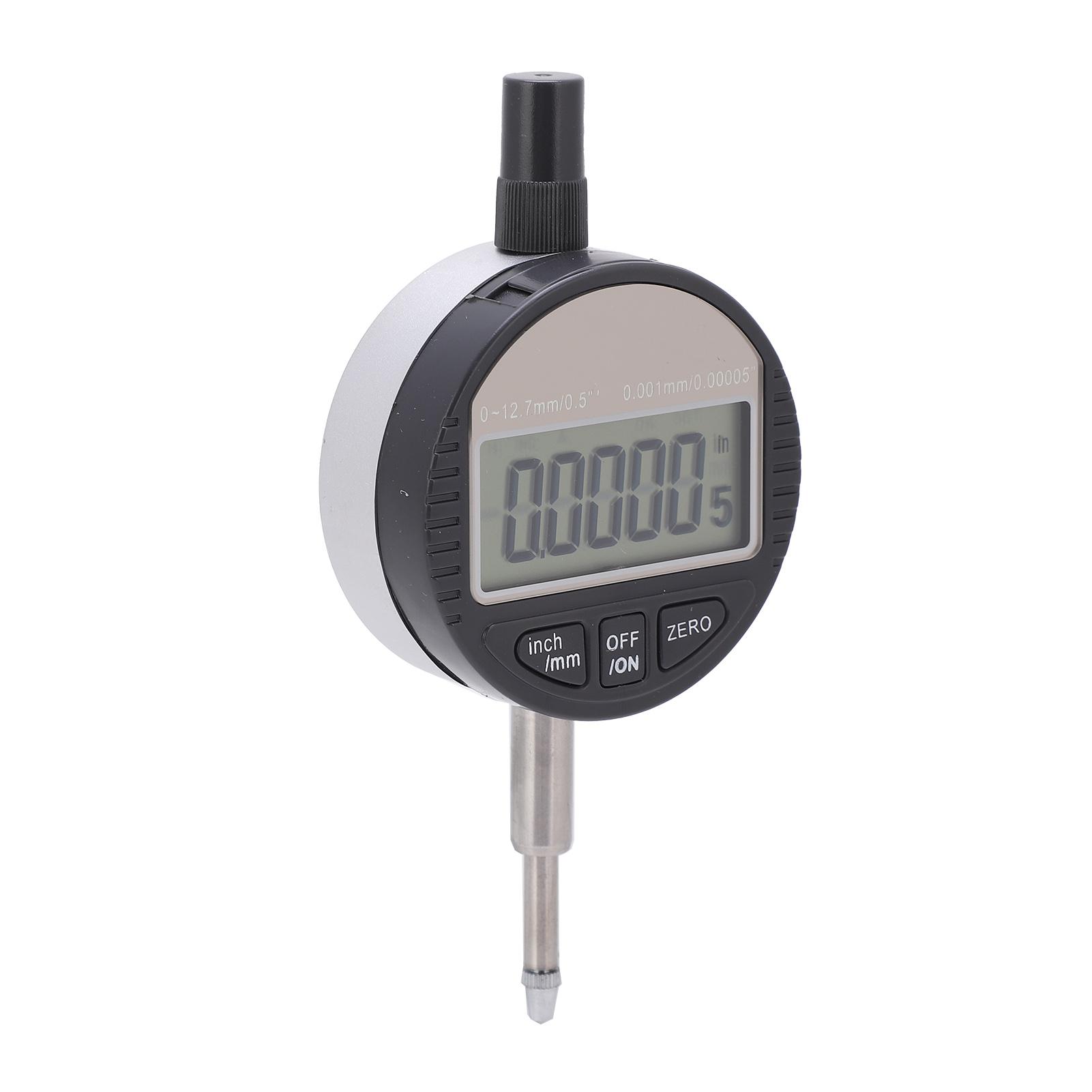 

0.001мм 012.7мм Цифровой индикатор часового типа Дюймово-метрическое преобразование Промышленные измерительные инструменты