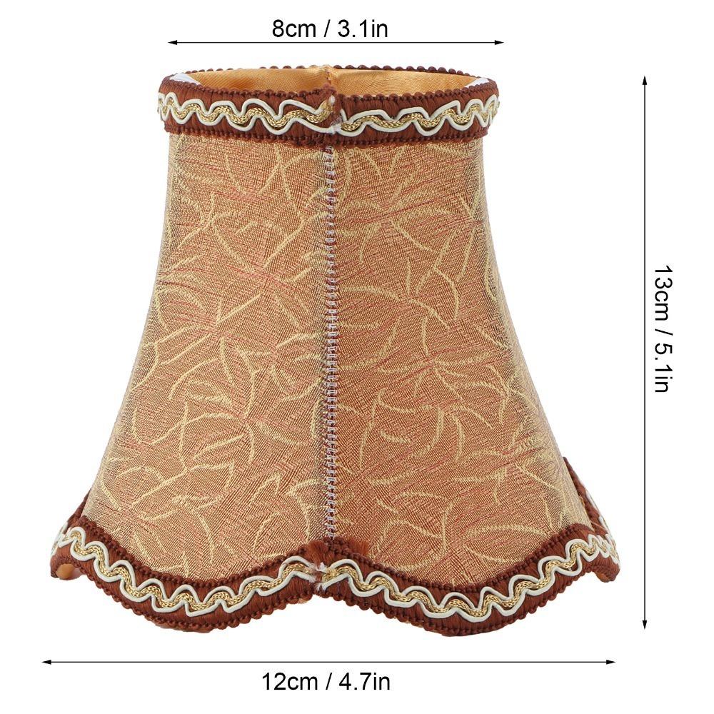 3PCS Clip On Design Lampshade Fabric Small Lamp Shades Simple Wall Lamp Shade  Floor Lamp