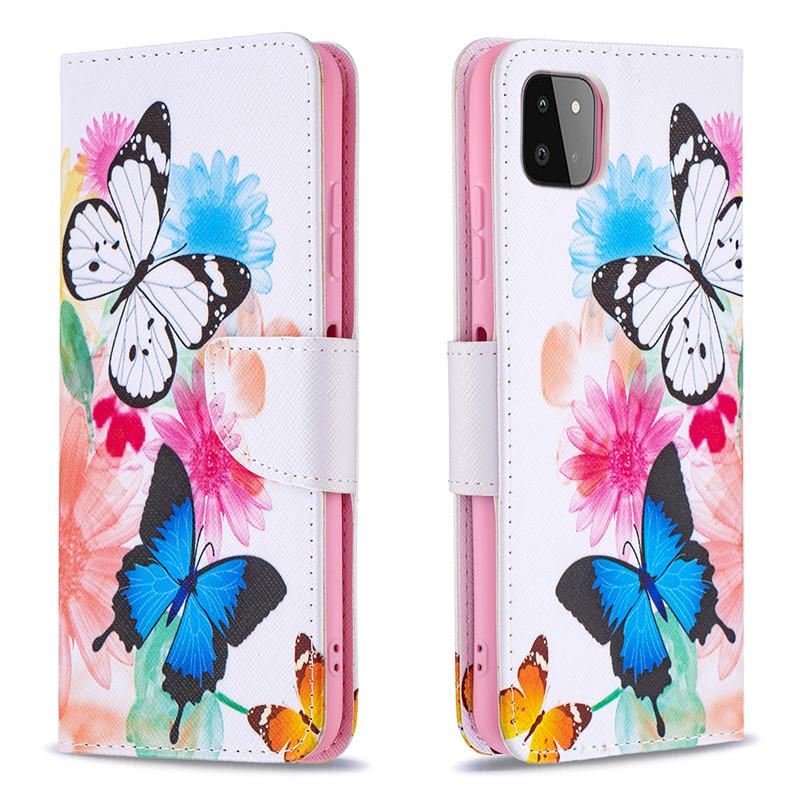 Wallet Flip A22 Case For Samsung Galaxy A22 4G A225F Cover Case On For A22 5G A226B Magnetic Leather Stand Phone Protective Bag