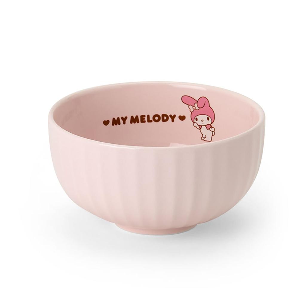 Sanrio Ceramic Rice My and Dryer 358533 Bowl, Melody, Microwave, Dishwasher, Safe,