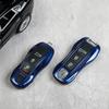 Pro Porsche Gentian Blue Pouzdro na klíče Cayenne Macan911 Paramela 718/Taycan Blue