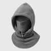 Thermal Fleece Balaclava Hat Windproof Masks Hood Beanies Casual Hooded Neck  Outdoor