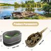 2/5Pcs 20G/30G/40G/50G/60G Method Feeder Fishing Inline Feeder Carp Fishing Feeder Device Kit Feeder Carp Fishing Hair Rigs