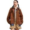 Converse Jackets Unisex Brown Lapel Moderate Other 10026550-A02