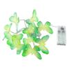 3m 20LED Butterfly Yard Light Creative Butterfly Night Lamp Butterfly Decorative Lights for Home Bedroom Decor