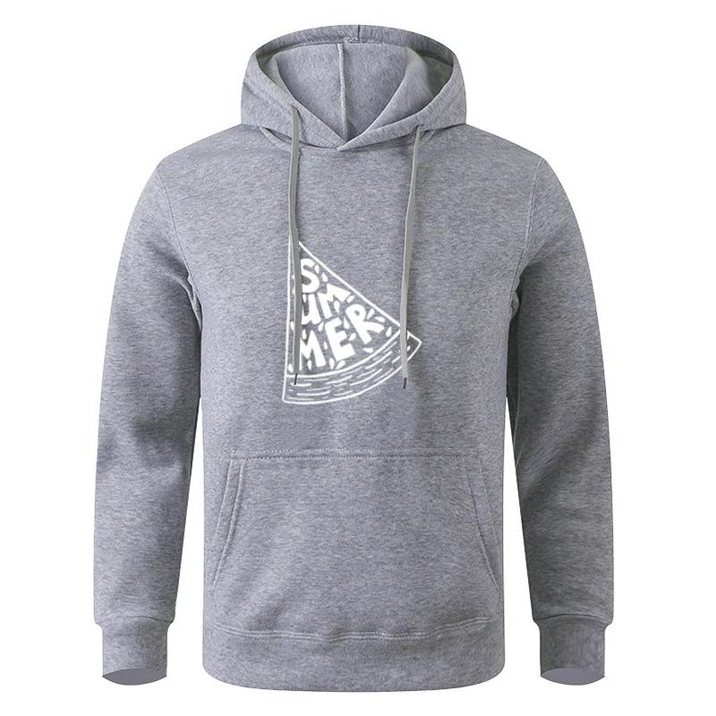 Autumn Teens Black Gray Long Sleeve Hooded Sweatshirt Hoodie Sportswear