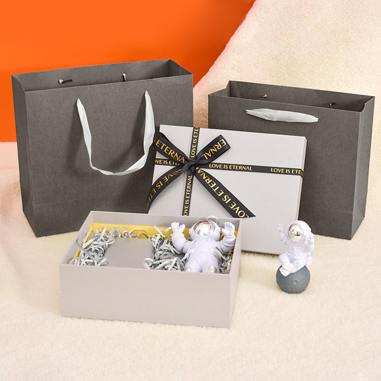 In-Stock Souvenir Ribbon Gift Box - Custom Birthday, Cosmetics, Lipstick & Apparel Packaging.