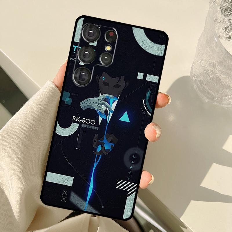 

Чехол Detroit Become Human для Samsung Galaxy S25 S24 S23 S22 S21 S20 Ultra S9 S10 Plus S21 FE S24 FE Задняя крышка Galaxy S23
