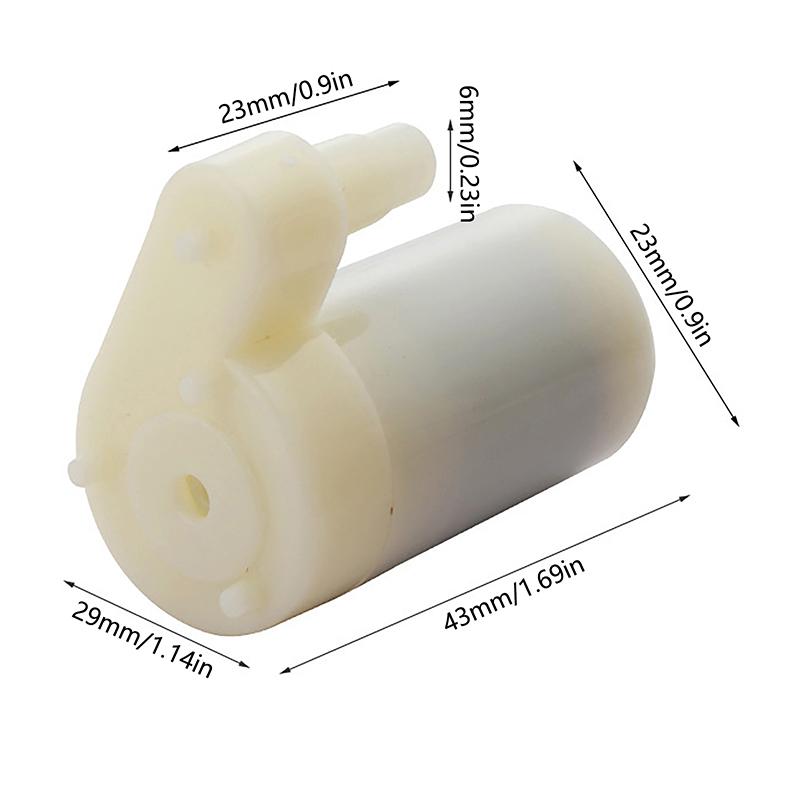 Dc 3V 5V Micro Submersible Motor Pump Silent Portable Submersible Water Pump For Fish Tank Fountain Aquarium Garden