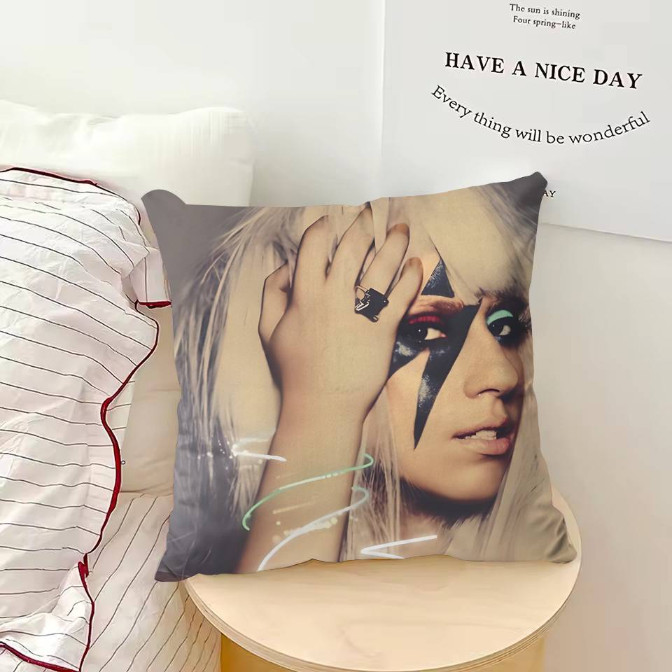 L-Lady Gaga MAYHEM Pillow Case Good Print Pillowcase Living Room Sofa Cushion Cover Bedroom Room Decor