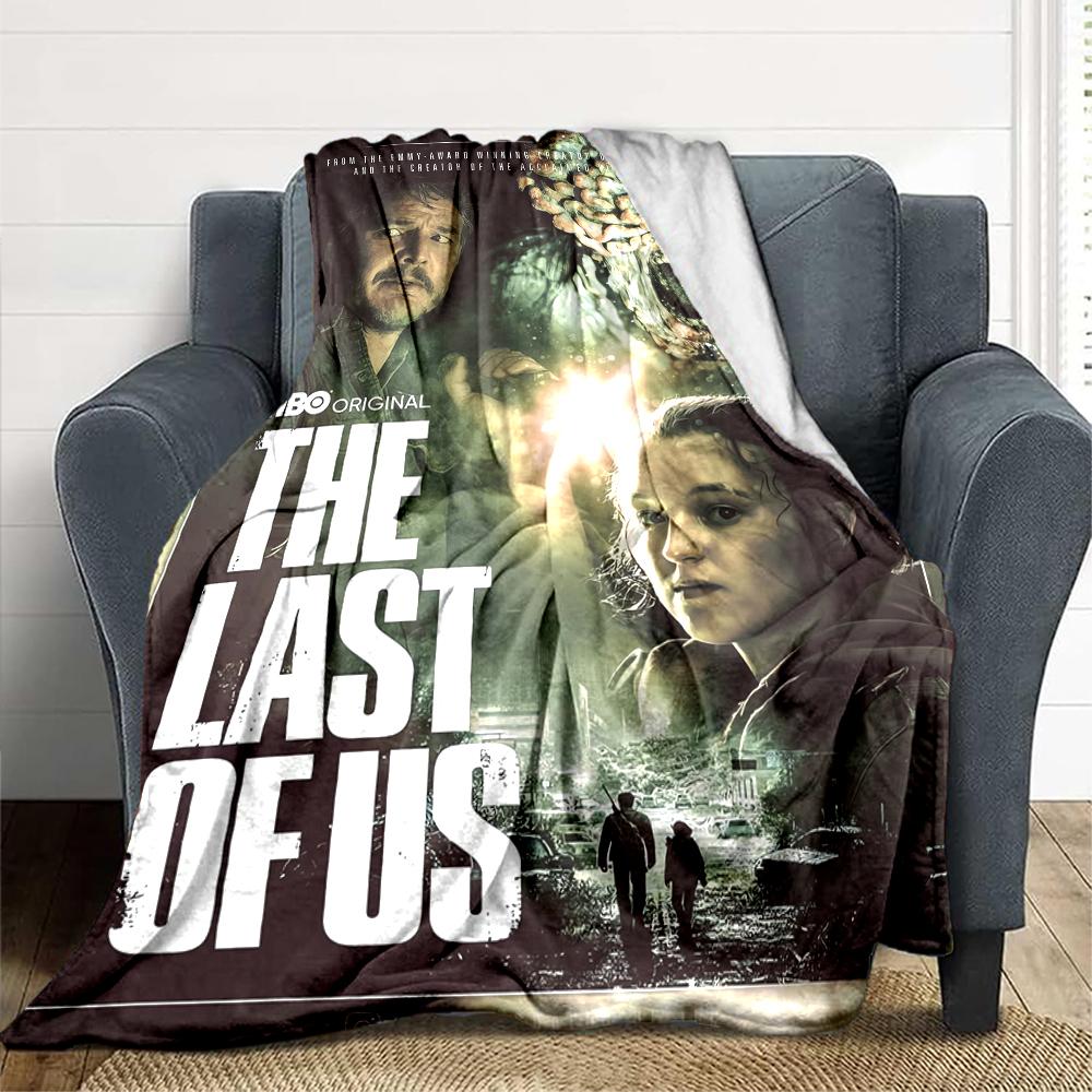 1Pc Survival Postapocalyptic World Blanket Soft And Comfortable Casual Warm Camping Travel Christmas Halloween Xmas Gift M92478