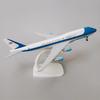 1/400 20cm B747 Air Force One Fluggesellschaft Modellflugzeug 747 Druckguss Nachbildung Legierung Metall Flugzeugspielzeug & Fahrwerk Hobby Serie